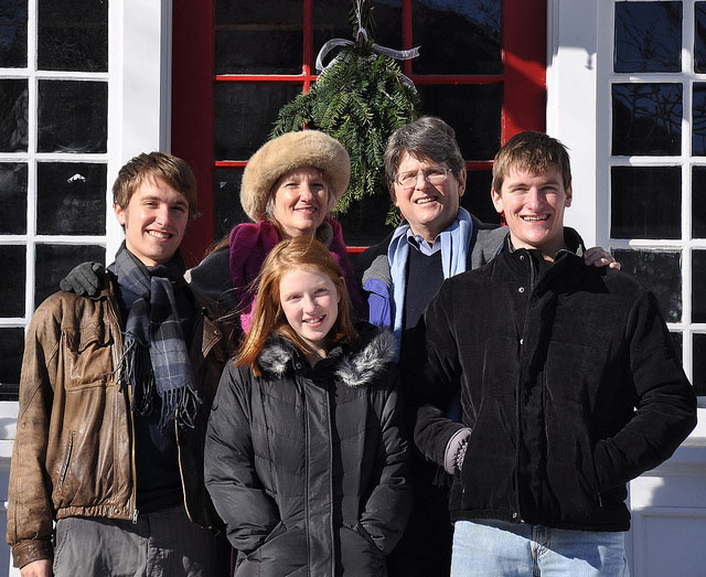 Suzanne's son Bob and family