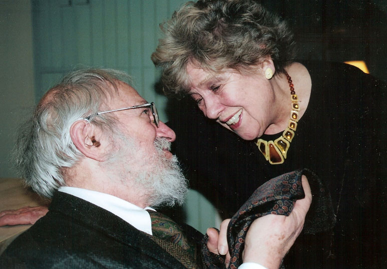Suzanne and husband Seymour Papert
